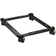 2 Piece Mobile File Cabinet in Charcoal and File Caddy in Black