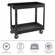 Hirsh RTA Metal Utility Cart 30 x 16 Black