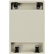 Hirsh 20-inch Deep Metal Mobile Pedestal File 3-Drawer Box/Box/File. Putty/Beige
