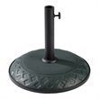 International Caravan St. Kitts Resin Umbrella Base in Forest Green