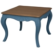 Ashbury Square End Table in Antique Red