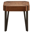 International Caravan Hamburg Hexagon Wood End Table