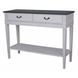 Ashbury Carved 2-Drawer Console Table