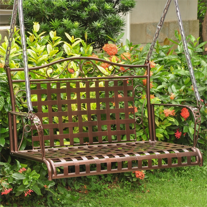 Mandalay Iron Hanging Patio Swing