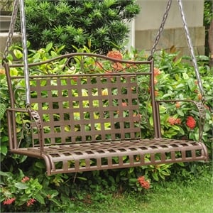 Mandalay Iron Hanging Porch Swing