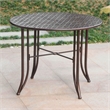 Mandalay Iron 39-inch Patio Dining Table