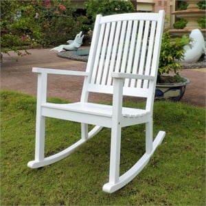 Royal Fiji Acacia Porch Rocker