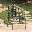 Mandalay Iron Patio Dining Chair (Set of 2)