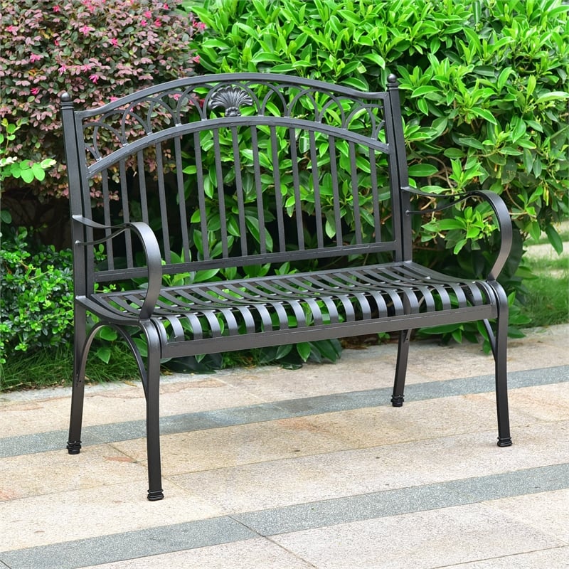 Segovia Iron 2-Seater Garden Bench