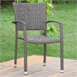 Ibiza Resin Wicker Aluminum Dining Chair
