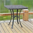 Ibiza 28-inch Resin Wicker Aluminum Bistro Table
