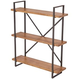 Hamburg Contemporary 3-Tier Book Shelf