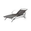 International Caravan Valencia Patio Chaise Lounge in Honey Pecan