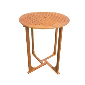 International Caravan Royal Tahiti 36&quot Bar Height Round Patio Table