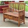 Highland Acacia Slatted Bench