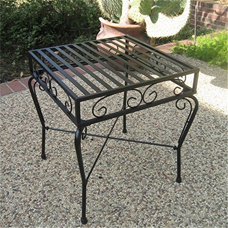 International Caravan Tropico Outdoor Patio Side Table