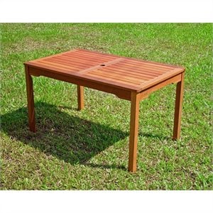 International Caravan Palmdale Outdoor Rectangular Dining Table