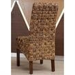 International Caravan Bali Victor Woven Abaca Dining Chair