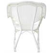 International Caravan Monaco Resin Patio Rocker in White (Set of 2)