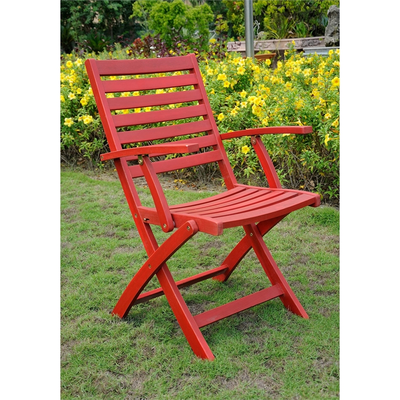 International Caravan Royal Fiji 2 Piece Patio Chair in Sky Blue