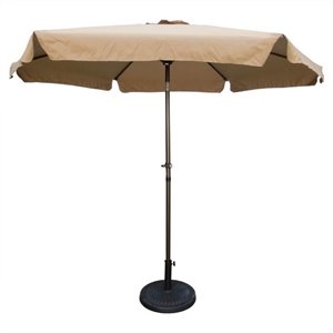 International Caravan St. Kitts Patio Umbrella in Khaki