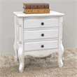 International Caravan Windsor Night Stand in Antique White