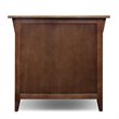 Leick Favorite Finds Solid Wood Mission Hall Stand in Brown