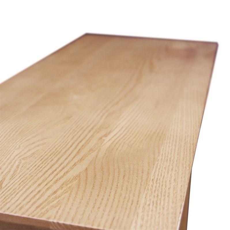 Leick Favorite Finds Wood End Table in Natural Desert Sands