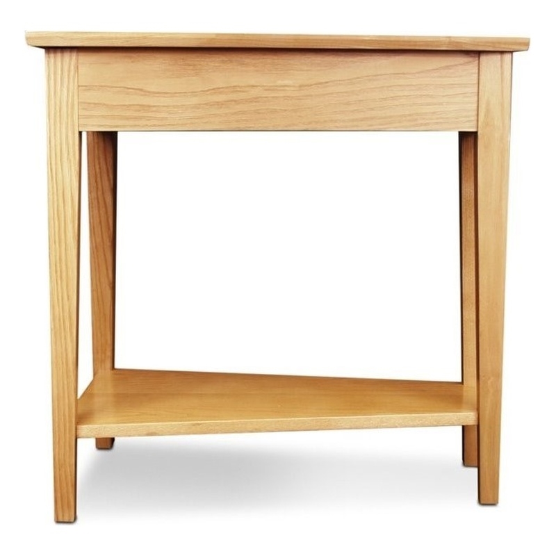 Leick Furniture Favorite Finds Wedge End Table in Natural Desert Sands