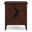 Laurent with USB-C Fast Charging Station and AC/USB Outlet in Chocolate Cherry