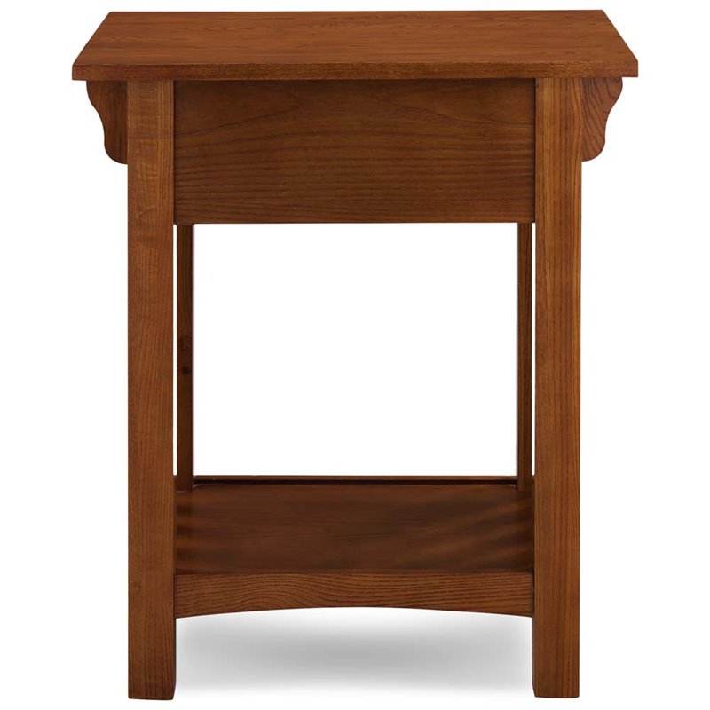 Leick Mission Impeccable 1 Drawer Nightstand in Medium Oak