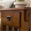 Leick Mission Impeccable 1 Drawer Nightstand in Medium Oak