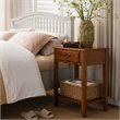 Leick Favorite Finds 1 Drawer Nightstand in Medium Oak
