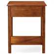 Leick Favorite Finds 1 Drawer Nightstand in Medium Oak
