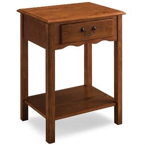 Leick Favorite Finds 1 Drawer Nightstand in Medium Oak