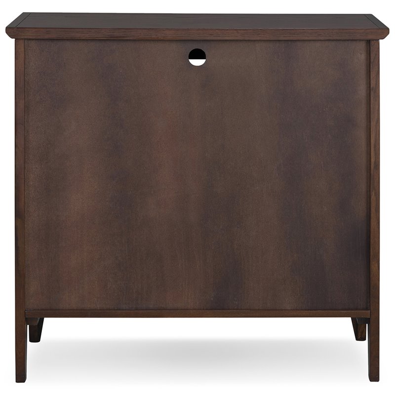 Leick Favorite Finds Curio Cabinet in Chocolate Oak