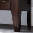 Leick Favorite Finds Curio Cabinet in Chocolate Oak