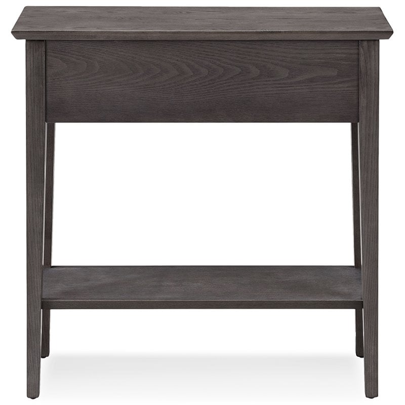 Leick Home Favorite Finds Wood Console Table in Smoke Gray