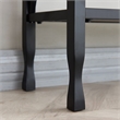 Leick Home Chisel & Forge X-Design Wood Hall Console in Smoky Gray Oak