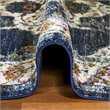 596270 Wendlyn Vintage Multicolor Medallion Boho Chic Area Rug 5'3