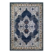 596270 Wendlyn Vintage Multicolor Medallion Boho Chic Area Rug 5'3