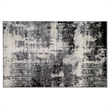 594267 Allerick Vintage Monochromatic Abstract Gray Area Rug 1'9