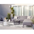 Leick Home 596593 Laurus Quatrefoil Indoor Outdoor Area Rug Rectangle 6'7