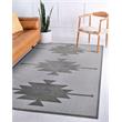 Leick Home 596692 Tegan Southwestern Indoor Outdoor Area Rug Rectangle 6'7