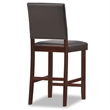 Design House Metal Counter Stool in Cappuccino-Set of 4