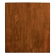 Leick Furniture Wood Mission End Table with Storage Drawer and Shelf in Oak