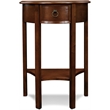 Leick Furniture Demilune Wood Hall Stand in Bronze Leick Furniture Demilune Wood Hall Stand in Bronze