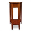 Leick Furniture Favorite Finds Recliner Wedge Table in Medium Oak