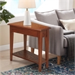 Leick Furniture Favorite Finds Recliner Wedge Table in Medium Oak