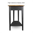 Leick Furniture Favorite Finds Recliner Wedge Table in Slate Finish